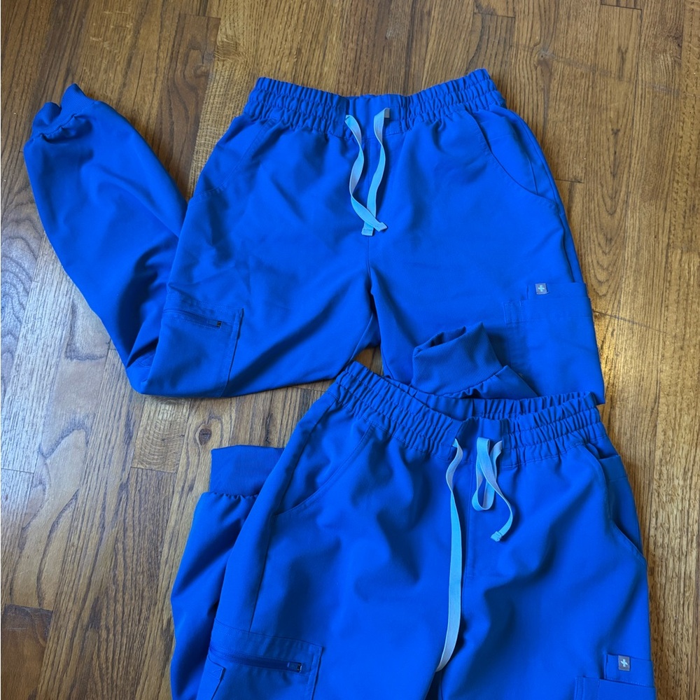 Figs Royal Blue Jogger Pants